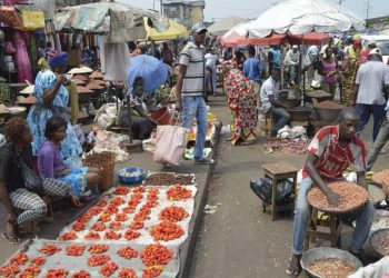 Grogne au marché central de Douala