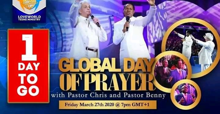 Corona Virus: Pastor Chris and Pastor Benny ready to put an end to it Friday March