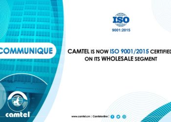 Bureau Veritas Certifies CAMTEL’s ISO After Several Audits