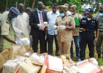 Consignment of Contraband drugs destroyed in Bafoussam
