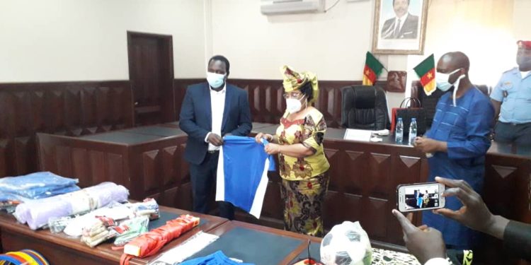 PWD Bamenda Gets Material Support to Prepare Next Football Season
