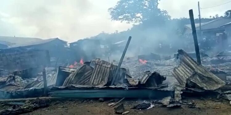 Fire Renders IDP Pregnant Mother Homeless in Tiko