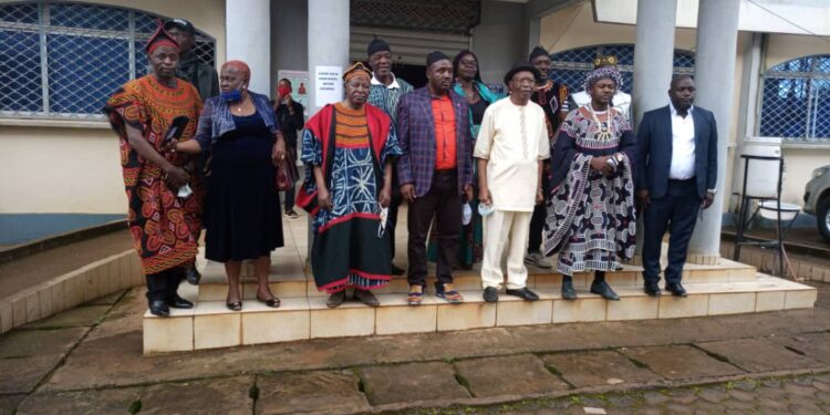 Bamendankwe Presents New Fon to North West Governor