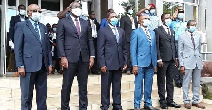 Minister Paul Atanga Nji and Regional Governors during the Conference