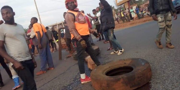 Population of Bangangté surprised with the act from the teacher