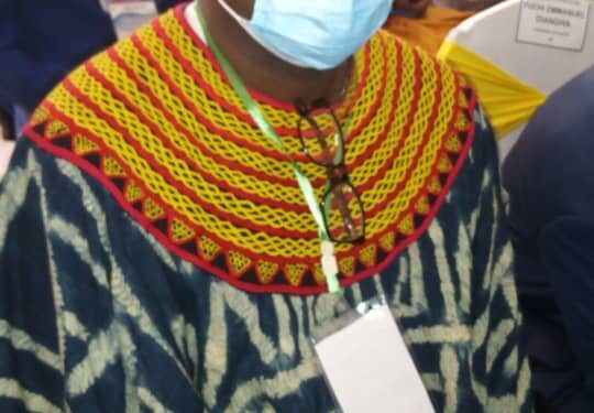 Pioneer NW Regional Commissioner for Economic Development, Ghejung Awunti at statutory session.