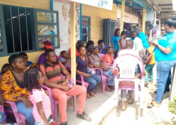 Grass 2 Grace Foundation Donating gifts to Orphans in Douala