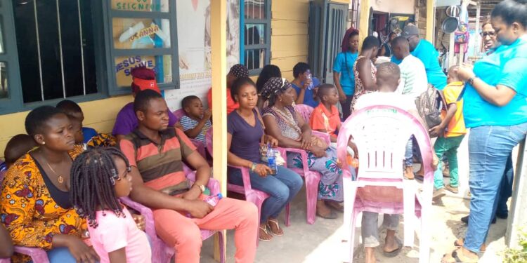 Grass 2 Grace Foundation Donating gifts to Orphans in Douala