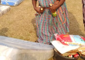 Happy recipient of the presidential special package