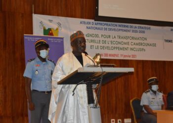 The Minister of the Economy, Planning and Regional Development, Alamine Ousmane Mey