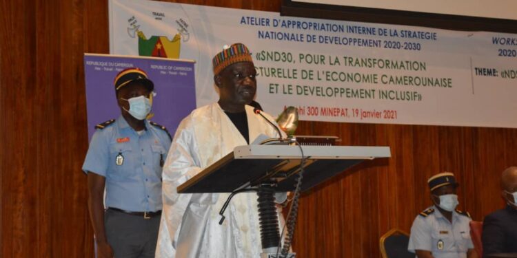The Minister of the Economy, Planning and Regional Development, Alamine Ousmane Mey