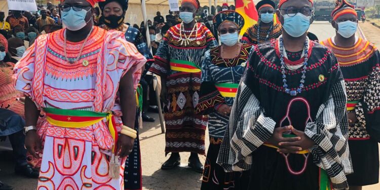 Pioneer Regional Executive Bureau for North West, installed by Governor Adolphe Lele L'Afrique