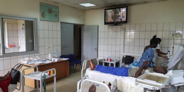 Kidney patients at the Bamenda Regional Hospital