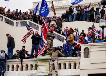 Riots at the Capitol building as pro Trump supporters clash with police over "Election Hold Up"