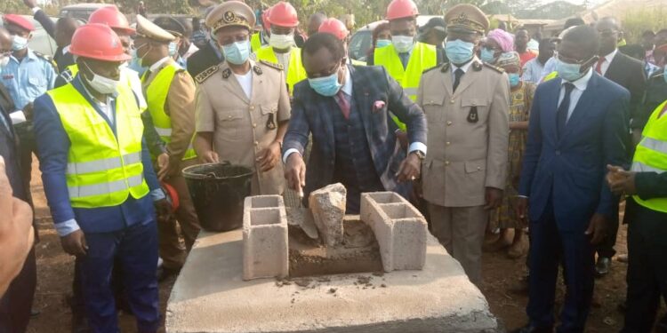 Laying of the foundation stone for the construction of the modern primary schools
