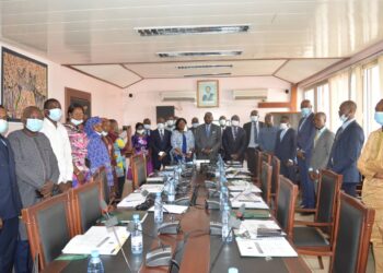 Séminaire-atelier de deux jours, ouvert ce lundi 08 février 2021 à Yaoundé par le Secrétaire Général du Ministère de l’Economie, de la Planification et de l’Aménagement du Territoire, Jean TCHOFFO.