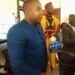 General Manager of VMF, Tchidjo Samuel responding to questions from journalists