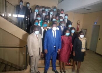 Group photo after the awareness raising workshop on the recommendations of the Committee on Economic, Social and Cultural Rights