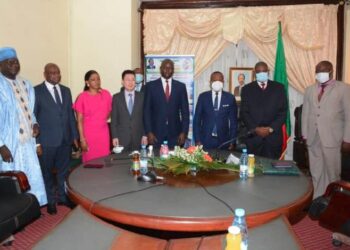 Group photo after the signing ceremony of the Memo