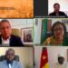 Officials at the Africa Agri Forum that held through video conference