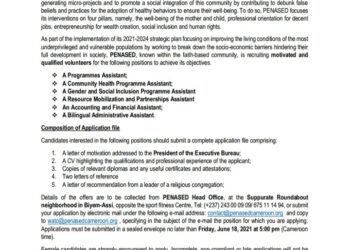 Official Release from PENASED