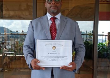 Dr. Eric Mulumba Zozo, engaged in the fight against poverty and promotion of human capital