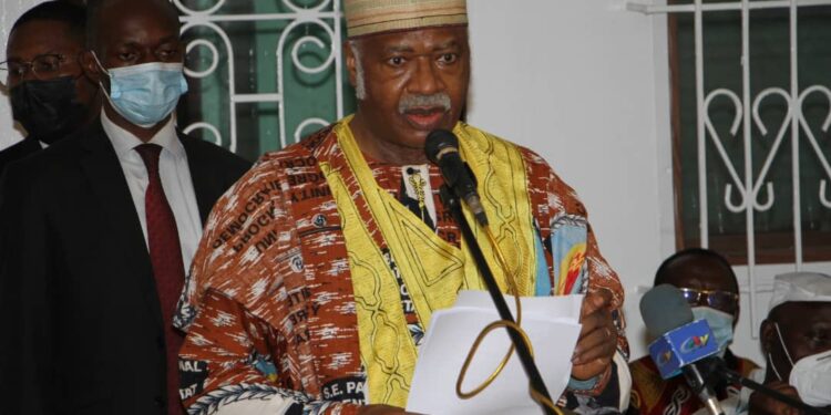 NW Regional Coordinator of the ruling CPDM party, former Prime Minister, Yang Philemon.