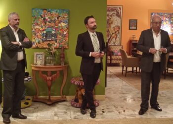 (From L-R), Canadian High Commissioner, British High Commissioner, Regional Director UNESCO