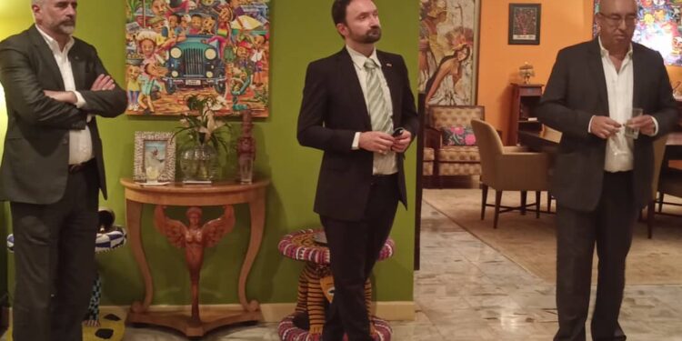 (From L-R), Canadian High Commissioner, British High Commissioner, Regional Director UNESCO