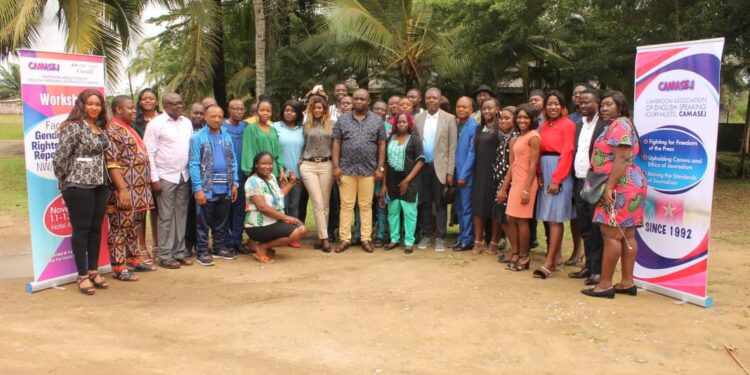 Participants at the Kribi workshop in a group photo