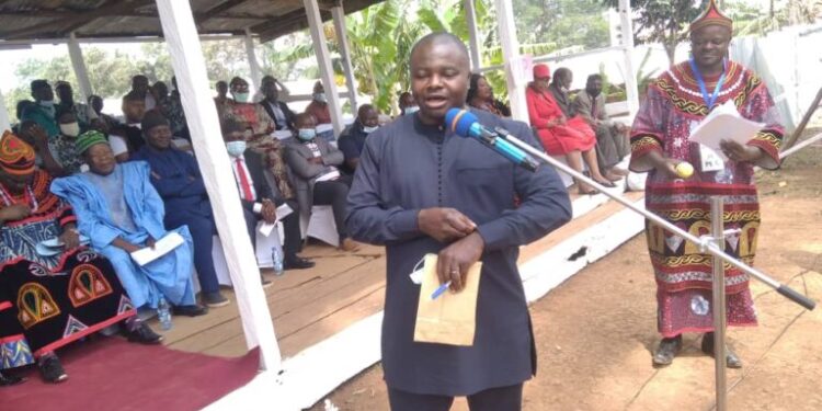 Hon. Agho Oliver spearheading the fundraiser in Bambili