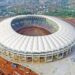 Broad top view of the Olembe Stadium in Yaounde