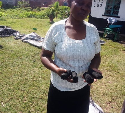 Meet the Women Turning Porridge into Energy Saving Riquettes