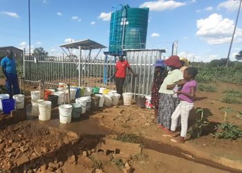Water kiosks plug gendered effects of climate change