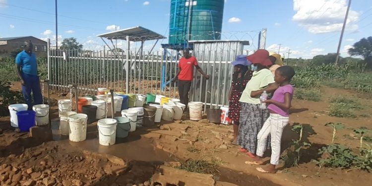 Water kiosks plug gendered effects of climate change