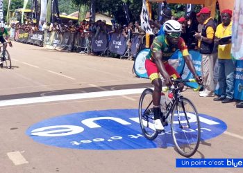 How CAMTEL Painted Cameroon Int’l Cycling Tour BLUE