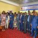 Officials at the matchmaking day in picture with beneficiaries