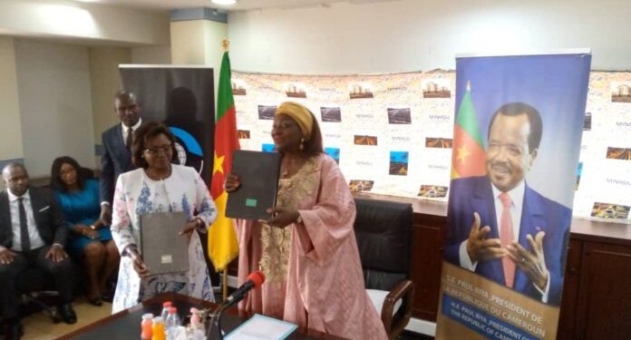 Presentation of the convention signed Monday July 18 in Yaounde