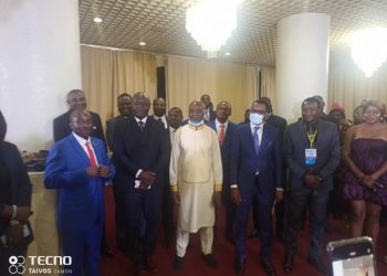 Reception at the Mont Febe Hotel in honour of the various delegations to the conference