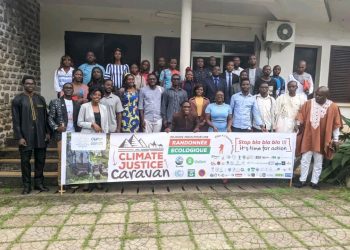 Civil society organizations and media practitioners at the end of the national workshop in Yaounde