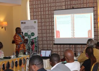 Prof. Joseph Keutcheu, presenting results of the study ordered by SAILD