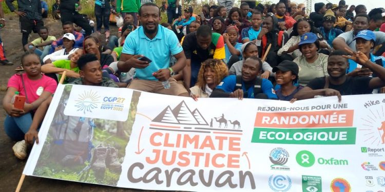 At Climate Justice Caravan: Green Development Advocate, Advocates for Concrete Actions