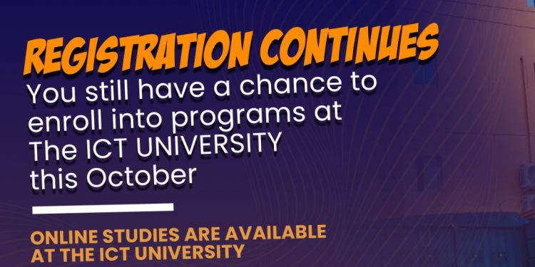 Registration ends this week at ICT University