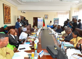 Elecam board members in session