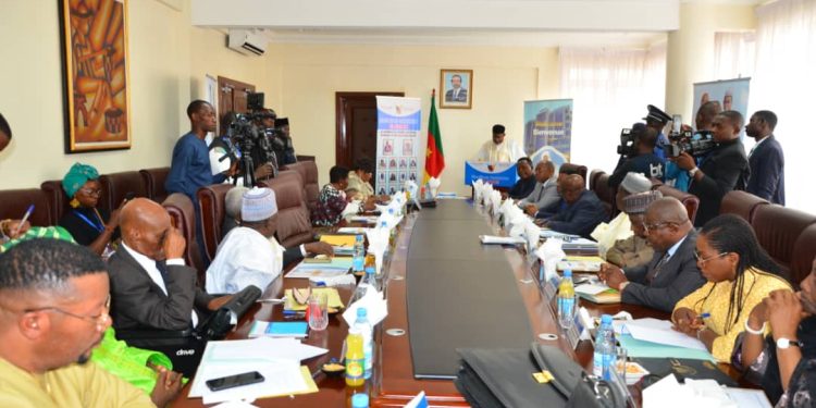 Elecam board members in session