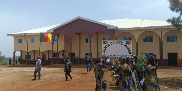 Broad view of the women empowerment center in Santa