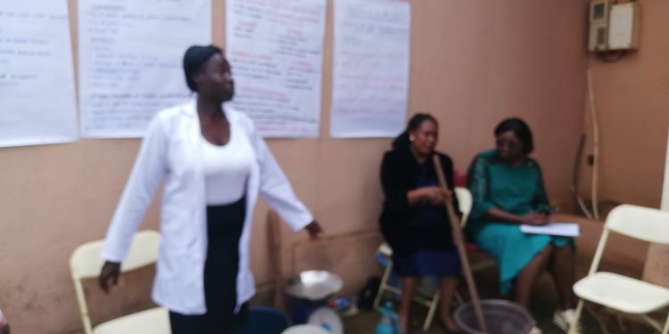 Madam Ngo Nga Mbi Anne Flore, trainer of the KCOA/SAILD project