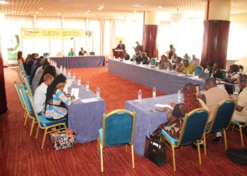 Media leaders brainstorming during the forum in Yaounde