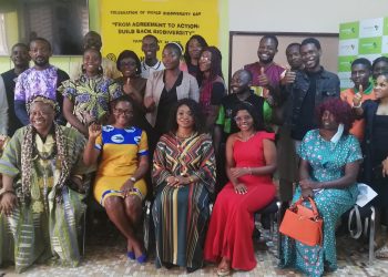 Officials and participants at the Greenpeace Africa workshop