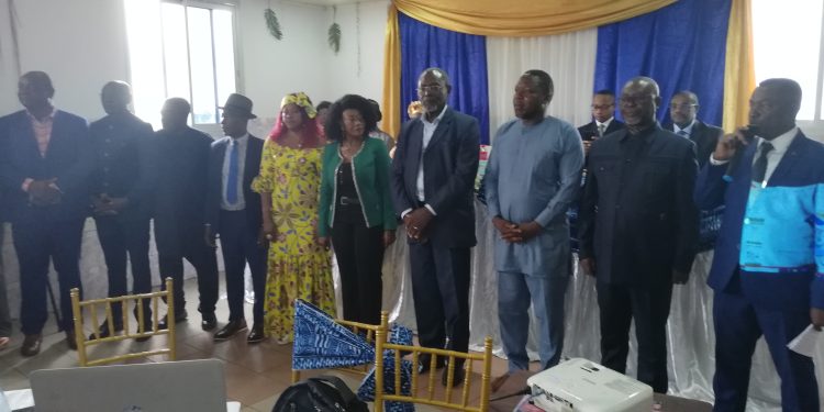 The pioneer executive bureau of the national trade union of founders of lay private establishments and training institutions in Cameroon (SYNAFESFPLA)
